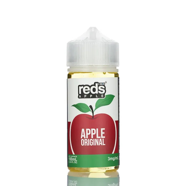 7 Daze - Reds Apple eJuice - 100ml - Black Coral